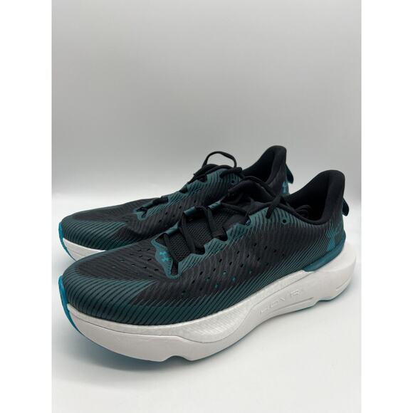 Under Armour HOVR Infinite Pro Black Hydro Teal 3027190 002 Men\'s 13 main image 6